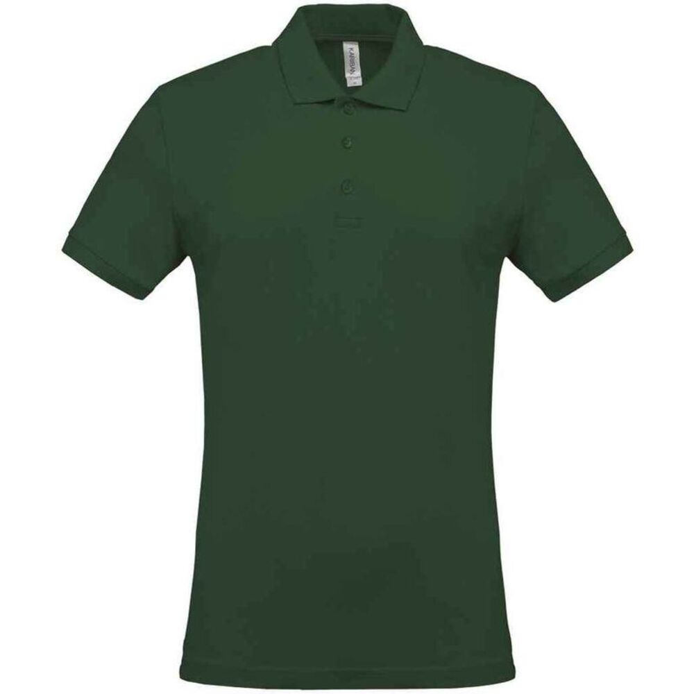 Kariban Mens Pique Polo Shirt / Forest Green